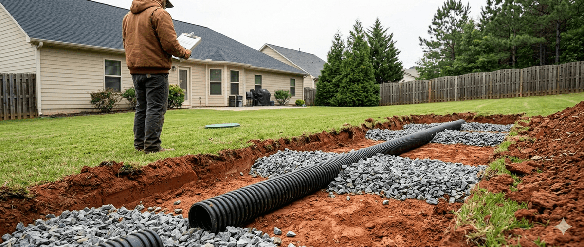 Drain field restoration